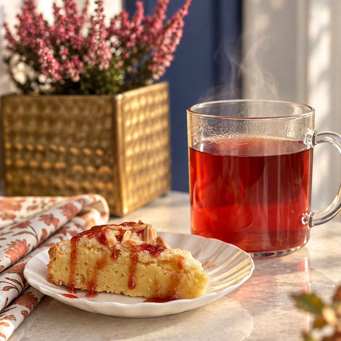 Aunt Linda's Gooey Almond Cake