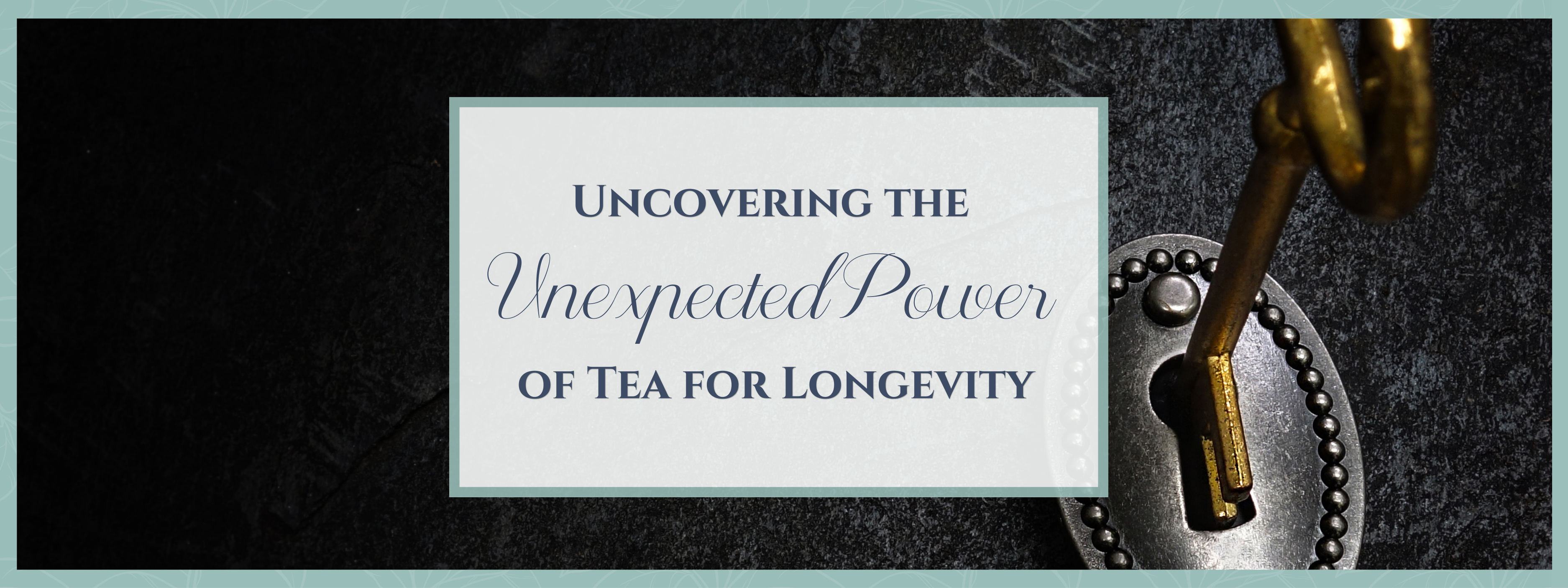 Which Teas Are Secretly the Key to a Long and Healthy Life? – Tea ...