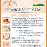 Orange Spice Chai Organic