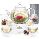 Floral Variety Flowering Tea Canister