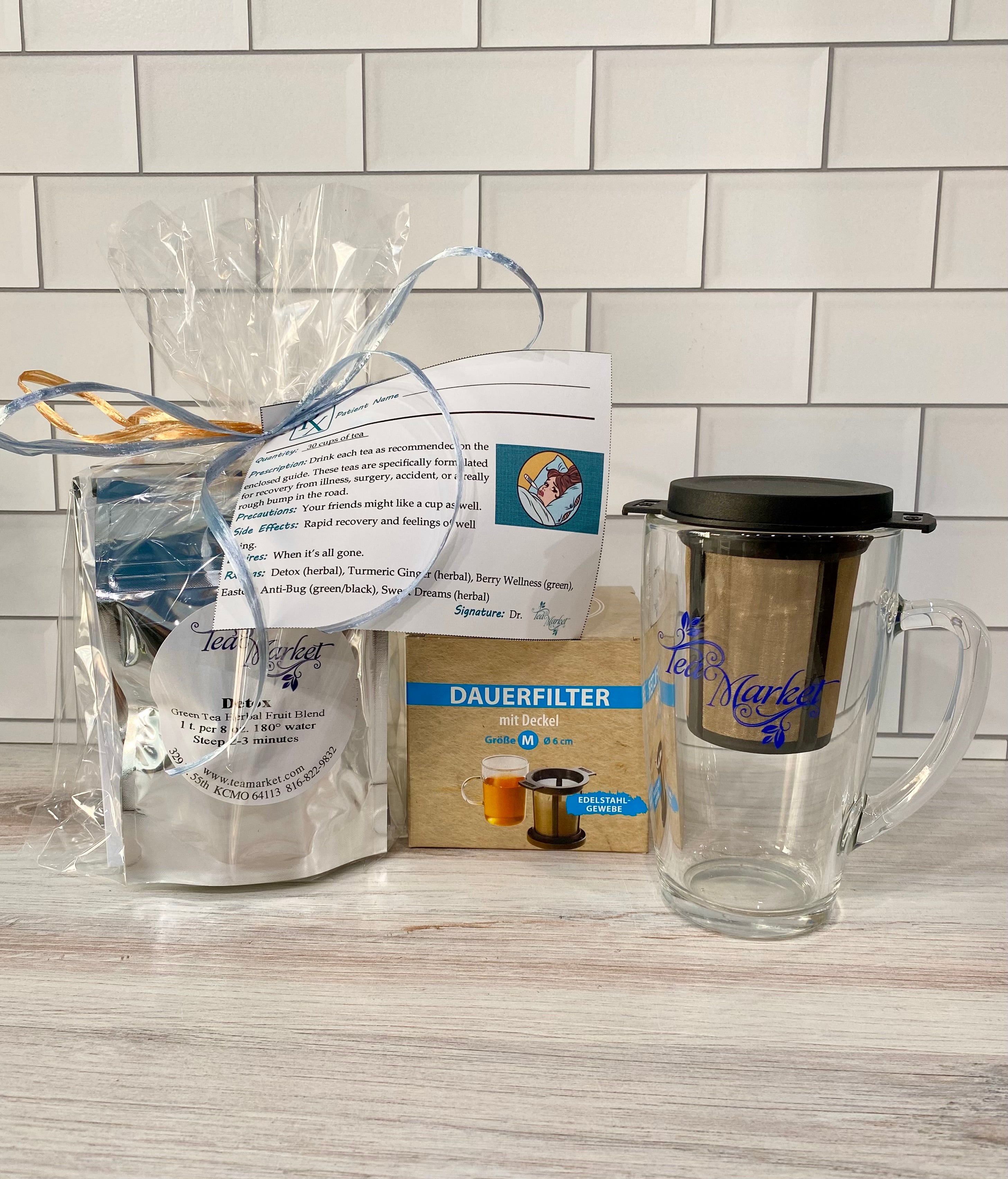 Rx Prescription Tea Box – Tea Market and Gift Bar