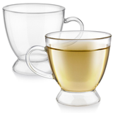 Heat-Resistant Glass Tea Cups