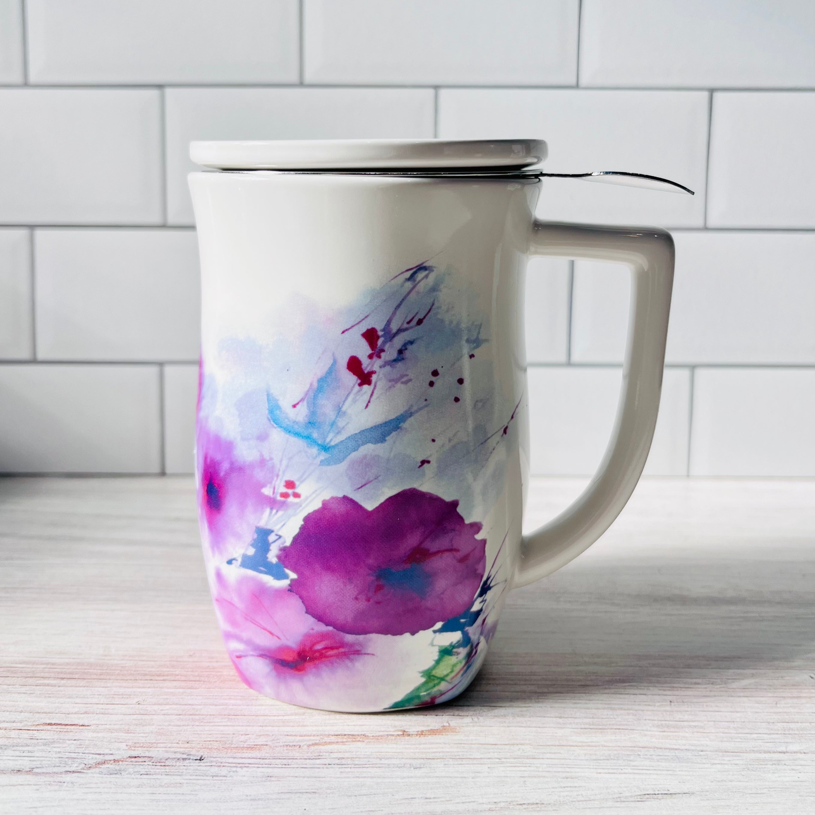 Fiore 14 oz. Cup with Infuser & Lid