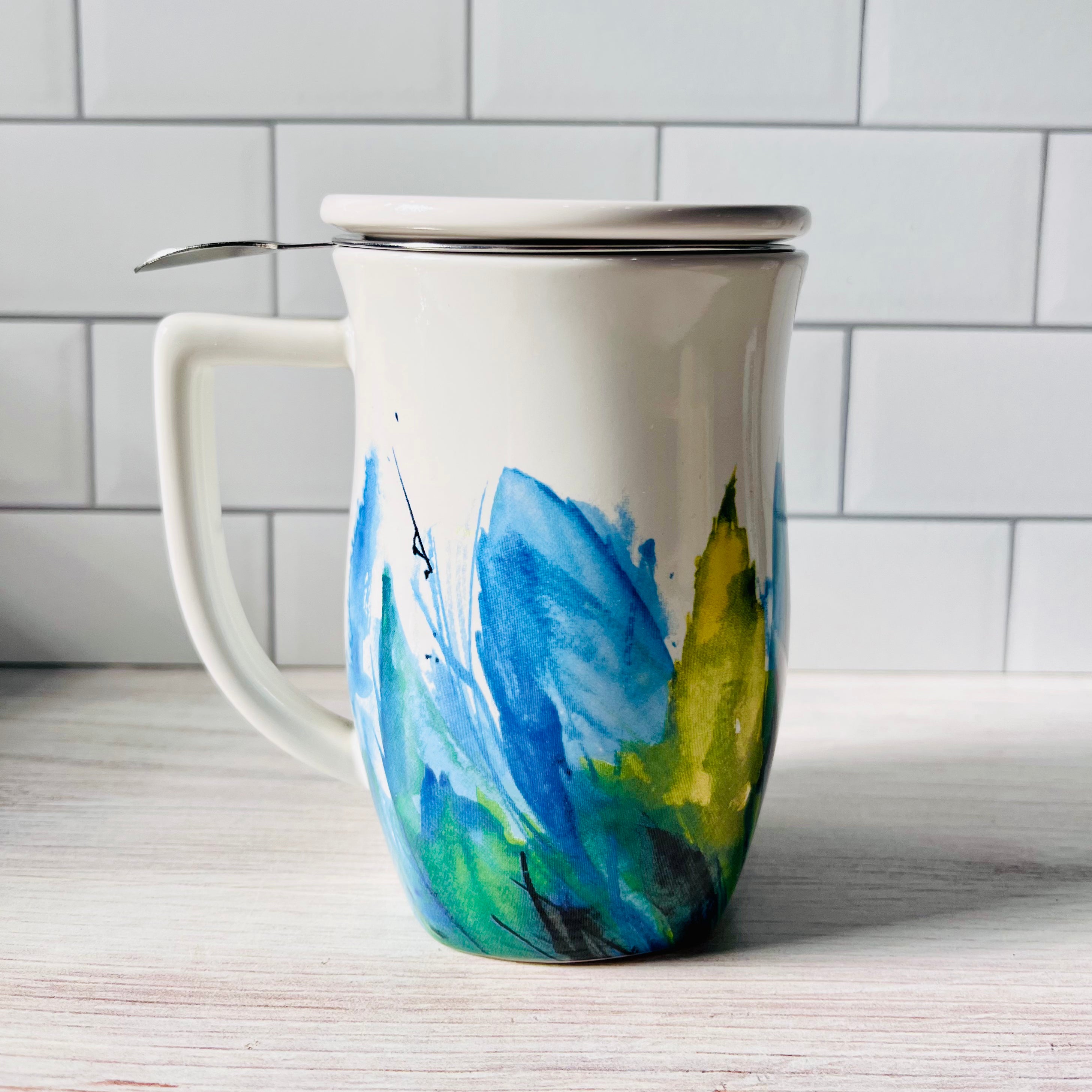 Fiore 14 oz. Cup with Infuser & Lid