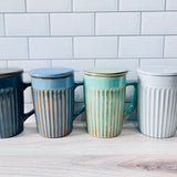 Shell 18 oz Tea Infuser Mug