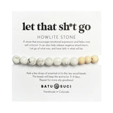 Natural Stone and Wooden Bead Diffuser Bracelets