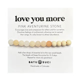 Natural Stone and Wooden Bead Diffuser Bracelets