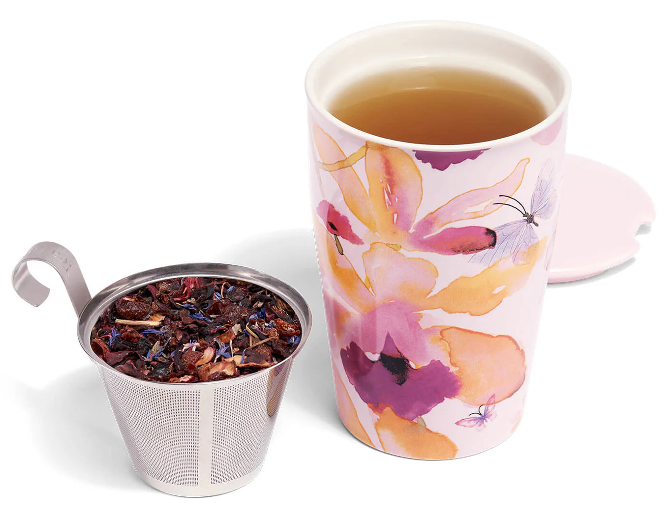 Fiore 14 oz. Cup with Infuser & Lid