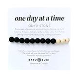 Natural Stone and Wooden Bead Diffuser Bracelets
