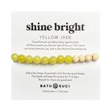 Natural Stone and Wooden Bead Diffuser Bracelets