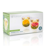 Teabloom Glass Mugs Set of 2